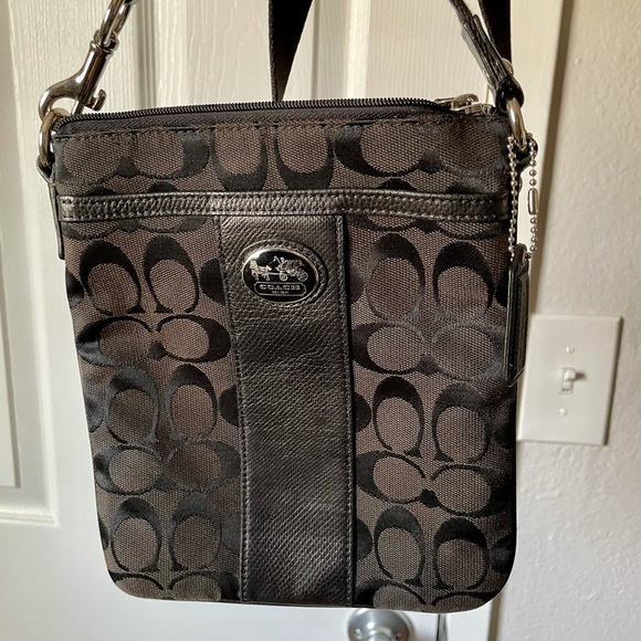 Coach Bags Coach Signature Crossbody Bag Black Poshmark